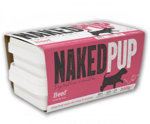 NAKED PUP - Beef (2 x 500g)