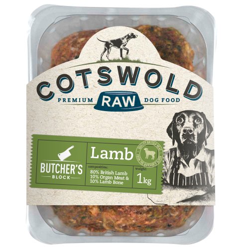 Cotswold raw - butchers block lamb 1kg