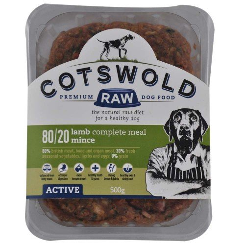 Cotswold raw - active lamb 500g