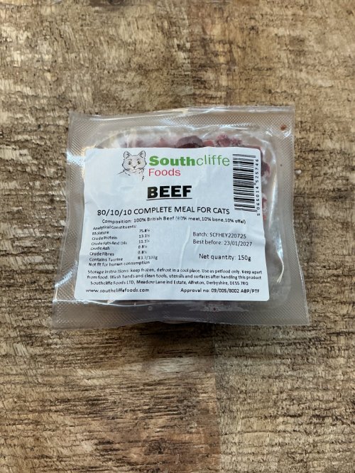 Southcliffe Cat Food - 150g Beef
